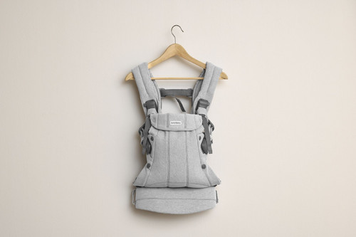 BABYBJORN Baby Carrier Harmony, Woven, Light grey mélange