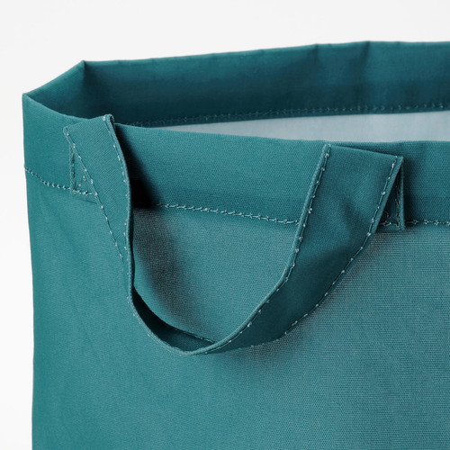 BLÅVINGAD Storage bag, whale pattern/blue-green