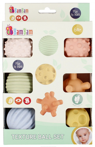 Bam Bam Texture Ball Set 6m+