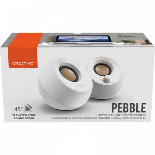 Creative Labs Pebble Modern 2.0 USB Desktop Speakers