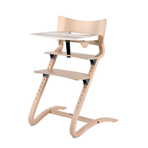 LEANDER Classic™ high chair without safety bar, whitewash