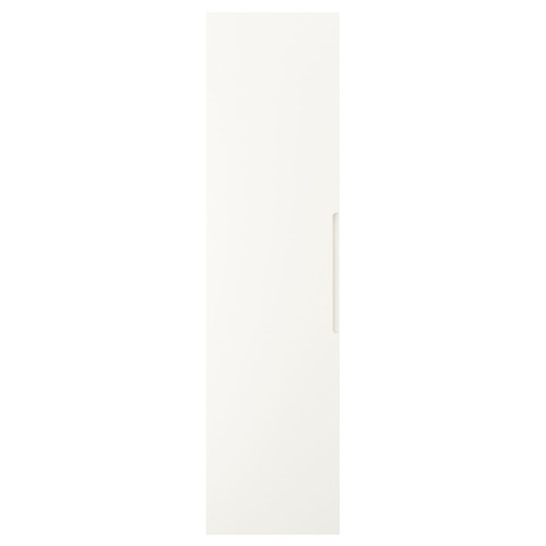 TONSTAD Door with hinges, off-white, 50x195 cm