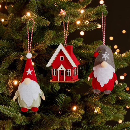 Christmas Hanging Decoration Red House