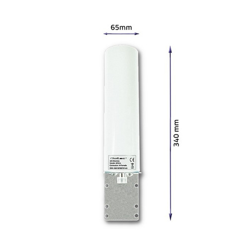 Qoltec Antenna Omnidirectional 4G LTE 30dBi in/outdoor