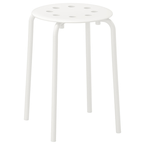 MARIUS Stool, white