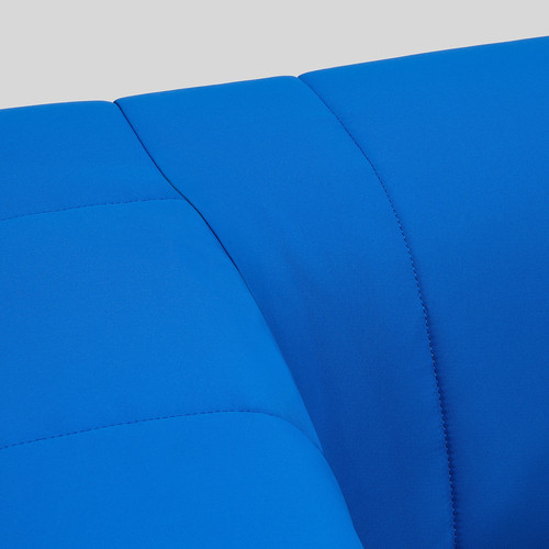 KLIPPAN Cover for 2-seat sofa, Långban bright blue