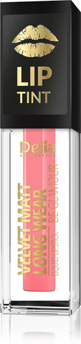 Delia Cosmetics Lip Tint Velvet Matt Liquid Lipstick no. 011 Candy Raff Vegan 5ml