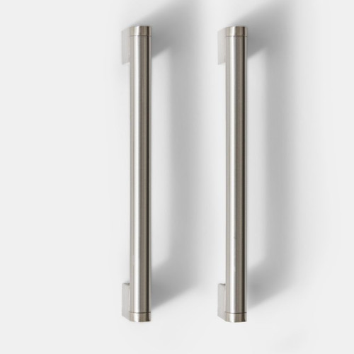 GoodHome Cabinet Bar Handle Khara 188 mm, silver, 2 pack