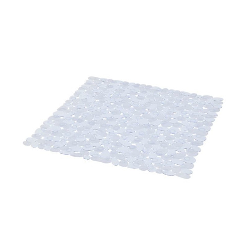 GoodHomee Shower Mat Koros 55 x 55 cm, transparent