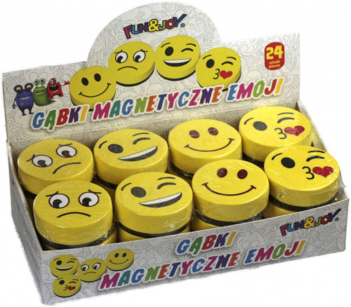 Magnetic Whiteboard Eraser Emoji, 1pc, random patterns