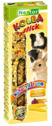 Nestor Rodent Sticks with Corn & Vegetables 2pcs