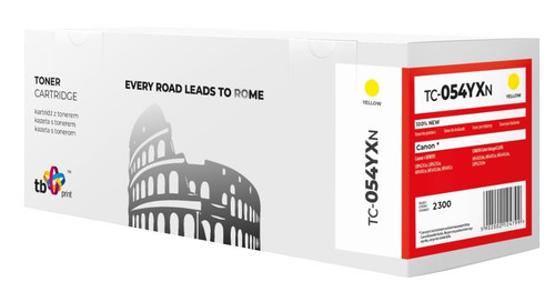 TB Toner Cartridge for Canon LBP620C 054H TC-054YXN yellow 100% new