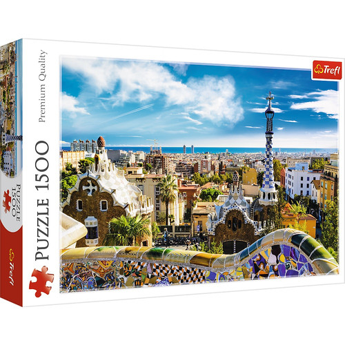 Trefl Jigsaw Puzzle Park Guell, Barcelona 1500pcs 12+