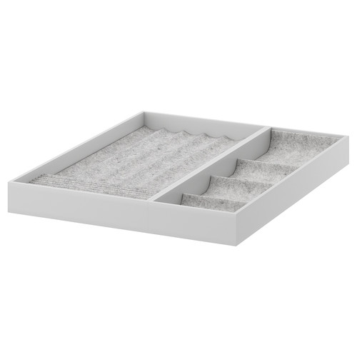 KOMPLEMENT Insert for pull-out tray, light gray, 50x58 cm