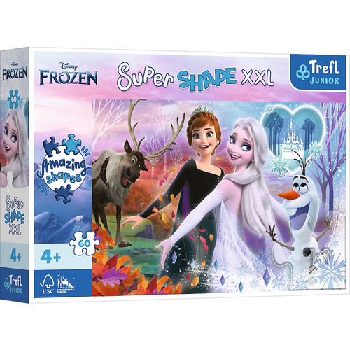 Trefl Junior Children's Puzzle Frozen Dancing Sisters 60pcs 4+