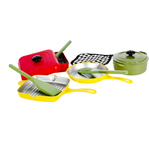 Cookware Set Make Breakfast 10pcs 3+