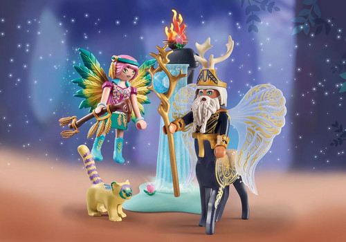 Playmobil Ayuma Abjatus with Knight Fairy Hildi 7+