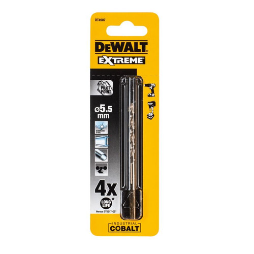 Metal Drill Bit DeWalt Extreme Cobalt 5.5mm