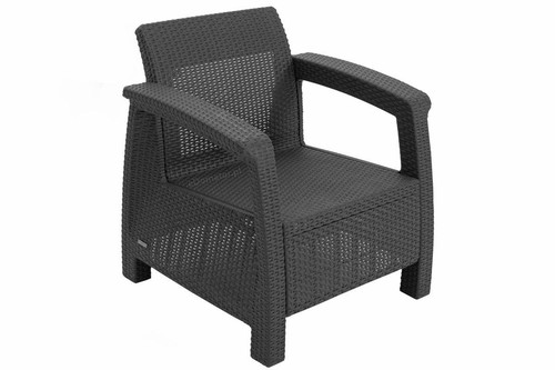 Garden Furniture Set CORFU REST, graphite