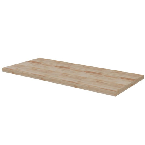 GoodHome Bathroom Countertop Hartland solid oak, 100.5 cm