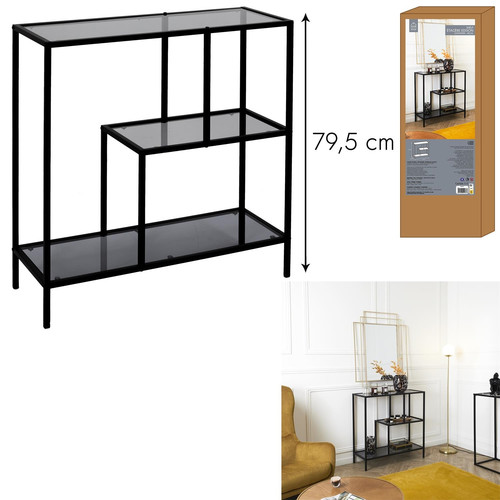 Shelving Unit Edison M, black