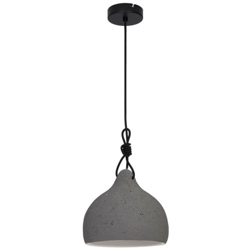 GoodHome Pendant Lamp Aulavik E27, grey