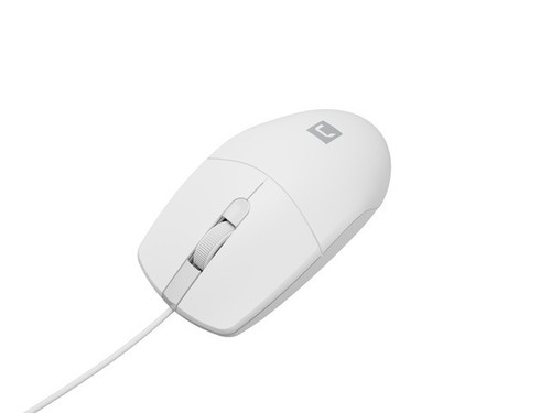 Natec Optical Wired Mouse Ruff 2 1000 DPI, white
