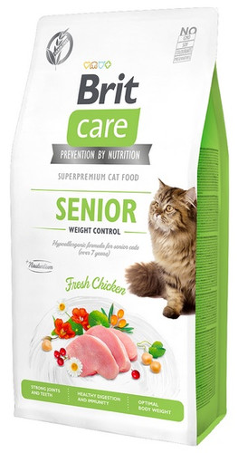 Brit Care Cat Grain Free Senior Weight Control 7kg