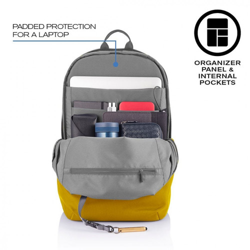 XD Design Backpack 15.6" Bobby Soft, yellow