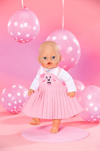 Zapf Doll Dress Bunny Outfit for Baby 43cm 3+