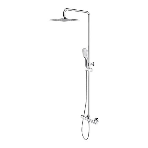 Omnires Shower Set Preston, thermostatic mixer, chrome