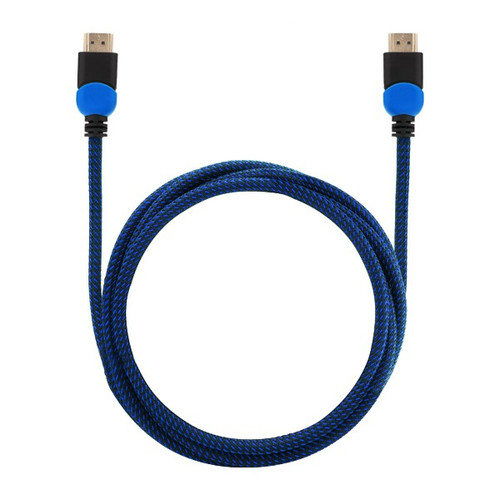 Savio HDMI Cable Ultra HD 4K GCL-05 v2.0 3m, braid blue