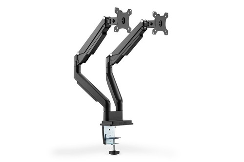 Digitus Double Desk Arm with Clamp 2xLCD 15-32" 2x9kg DA-90395