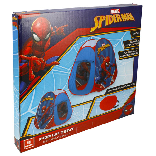 Children's Pop Up Tent In-/Outdoor Spider-Man 2+