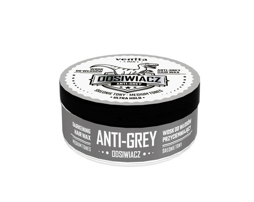 VENITA Men Anti-Grey Hair Wax - Medium Hair 75g