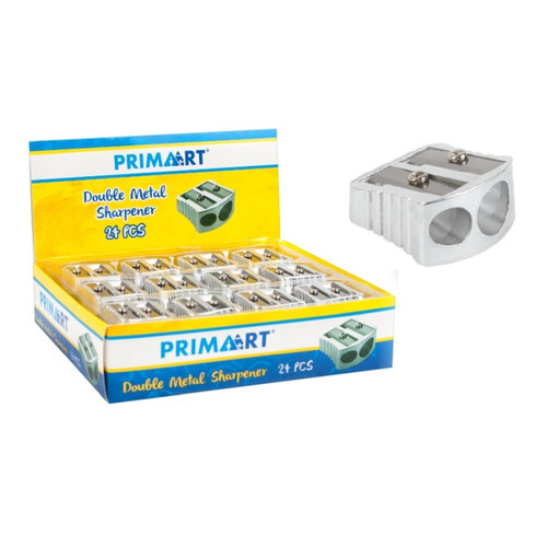 Prima Art Double Metal Sharpener 24pcs