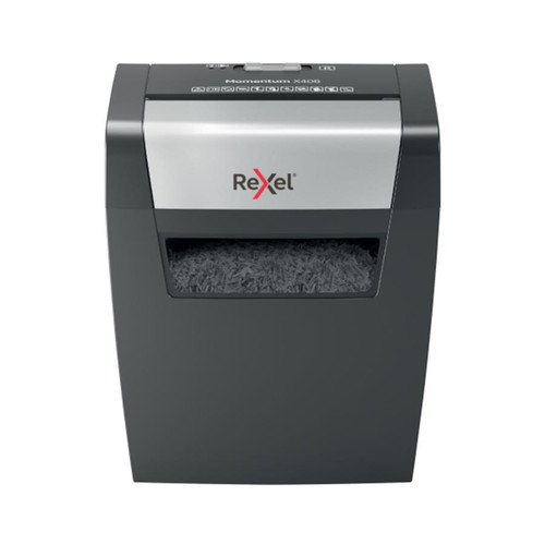 Rexel Paper Shredder X406, 6 Sheets, 15 L, 2104569EU