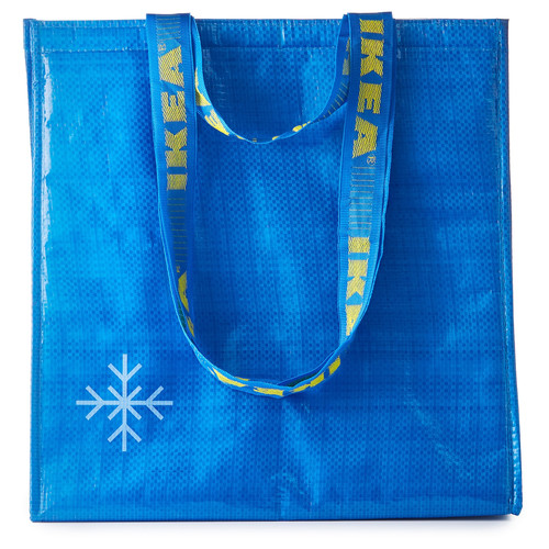 FRAKTA Cool bag, blue, 38x40 cm