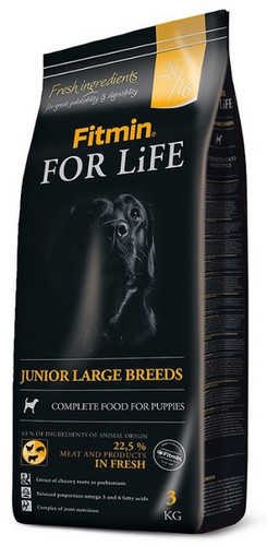 Fitmin Dog Food For Life Junior Large Breed 3kg