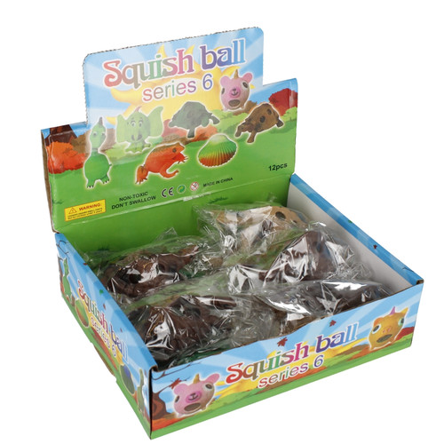 Stress Toy Squish Ball Turtle 1pc, assorted colours, 3+