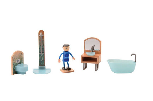 Joueco Mini Bathroom Playset 3+