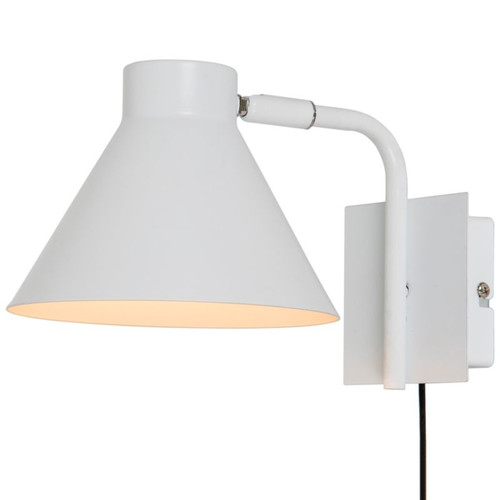 GoodHome Wall Lamp Masoala 1-p E27, white