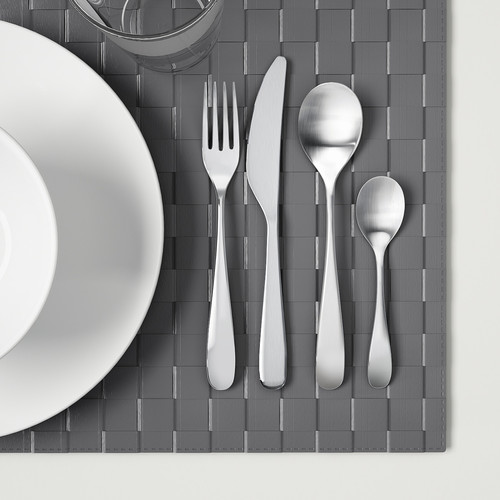 BEHAGFULL 24-piece cutlery set, stainless steel