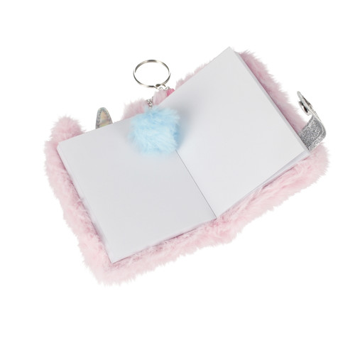 Plush Keychain Notebook Unicorn