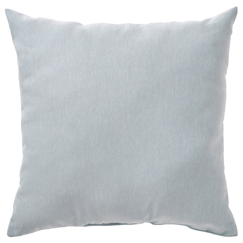 KÄRLEKSGRÄS Cushion, light blue, 40x40 cm