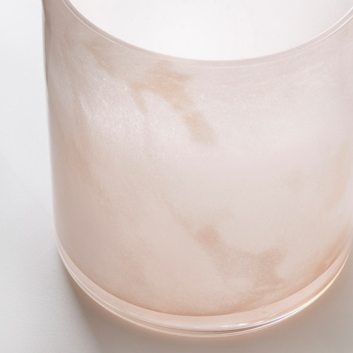 VINDSTILLA Tealight holder, pale pink, 11 cm
