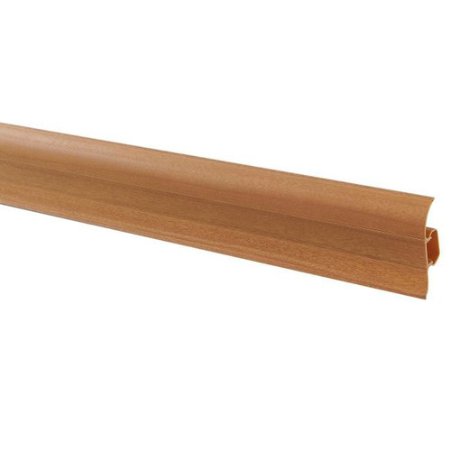 PVC Skirting Board Slim 20 x 45 x 2200 mm, beech