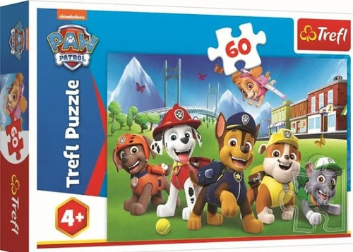 Trefl Children's Puzzle Paw Patrol On the Field 60pcs 4+