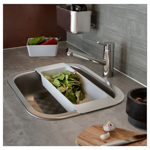 FYNDIG Inset sink, 1 bowl