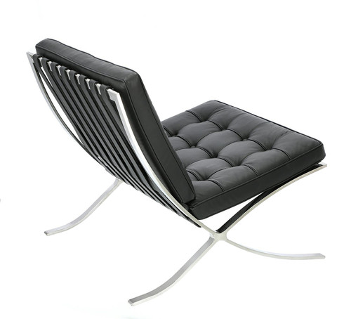 Chair BA1, leather, black